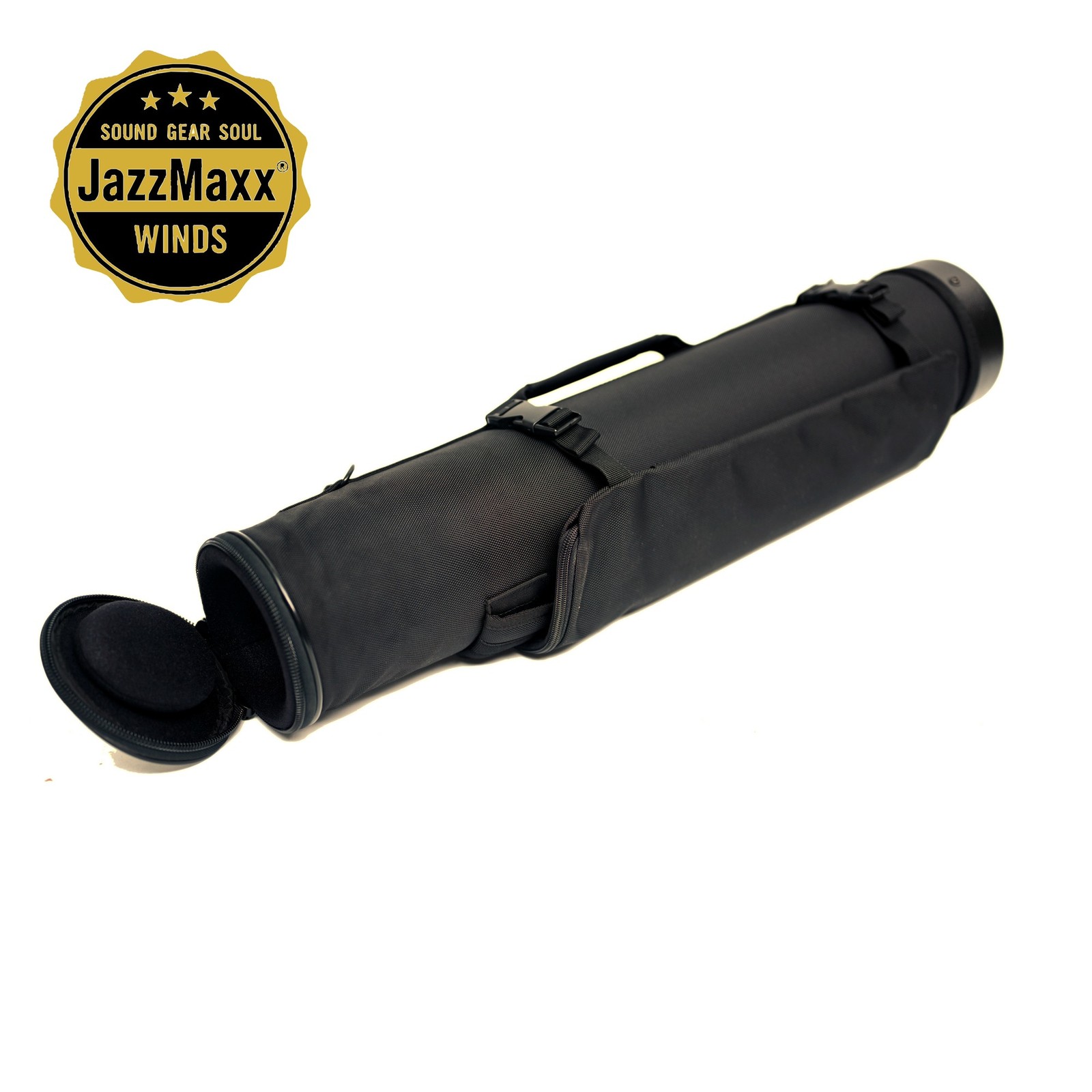 Torpedo Case liegend, Deckel ge&ouml;ffnet