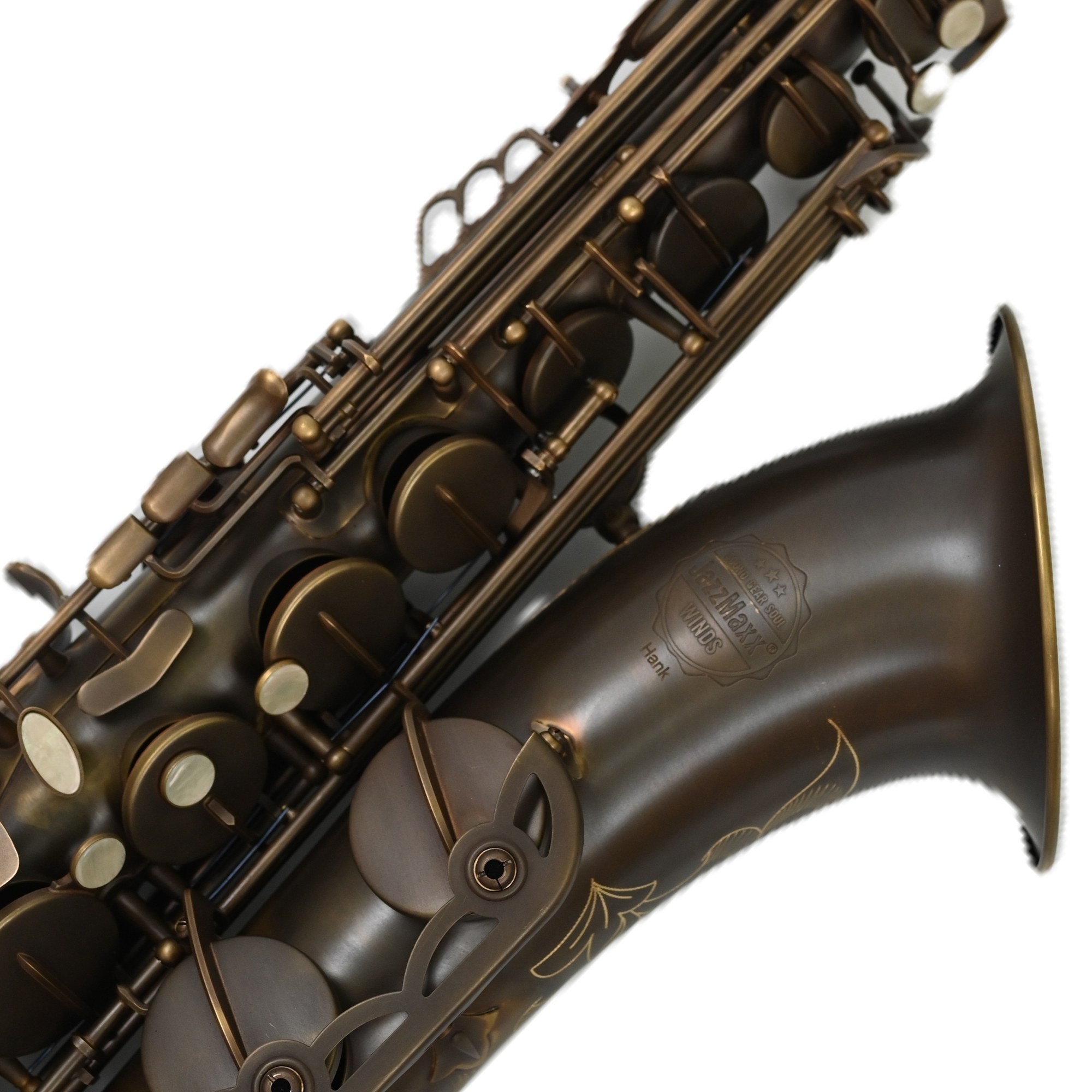 JazzMaxx Hank Tenorsaxofon, Bechergravur