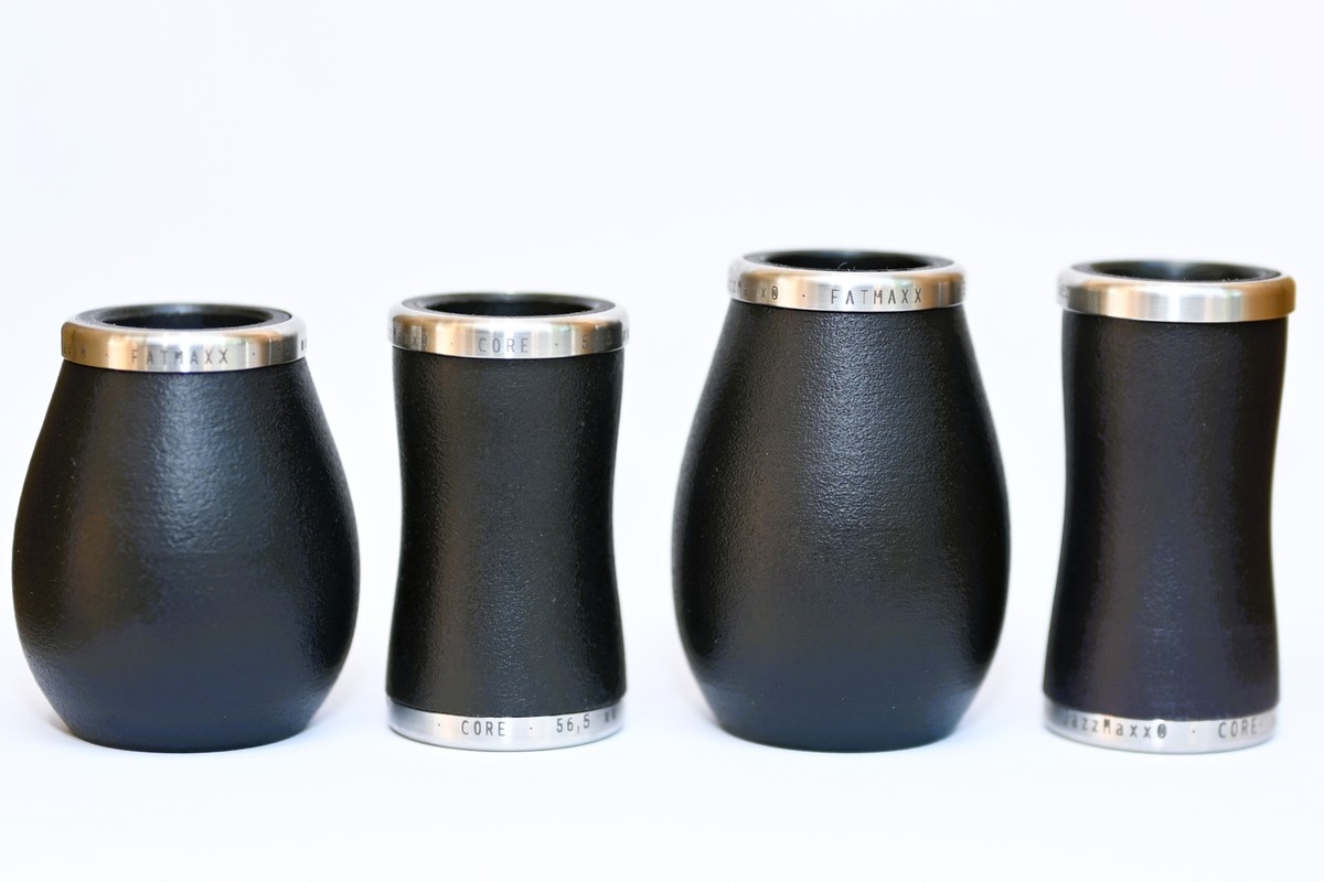 JazzMaxx FatMaxx Barrels mit Verpackung &ndash; Resonanzoptimiertes Pr&auml;zisions-Polymer, Made in Germany