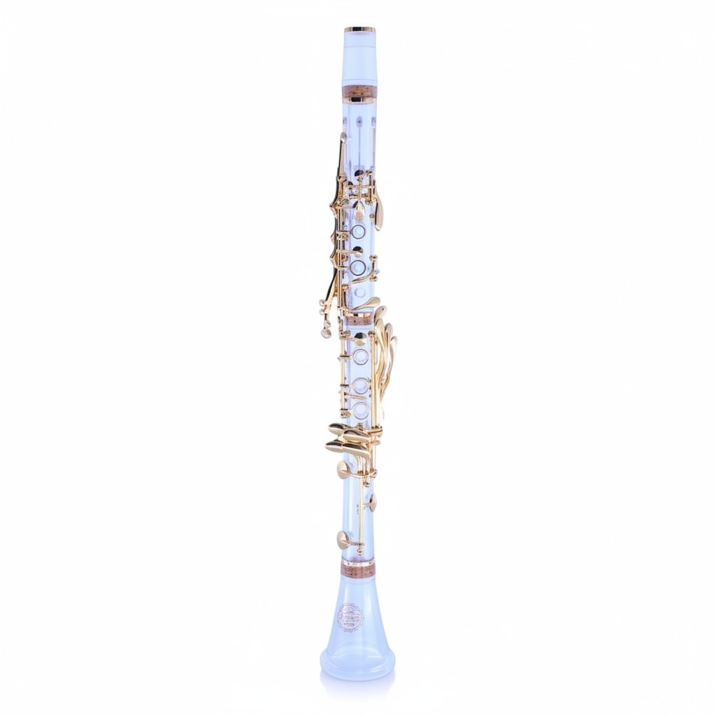 JazzMaxx Showtime Acryl-Klarinette mit Goldmechanik