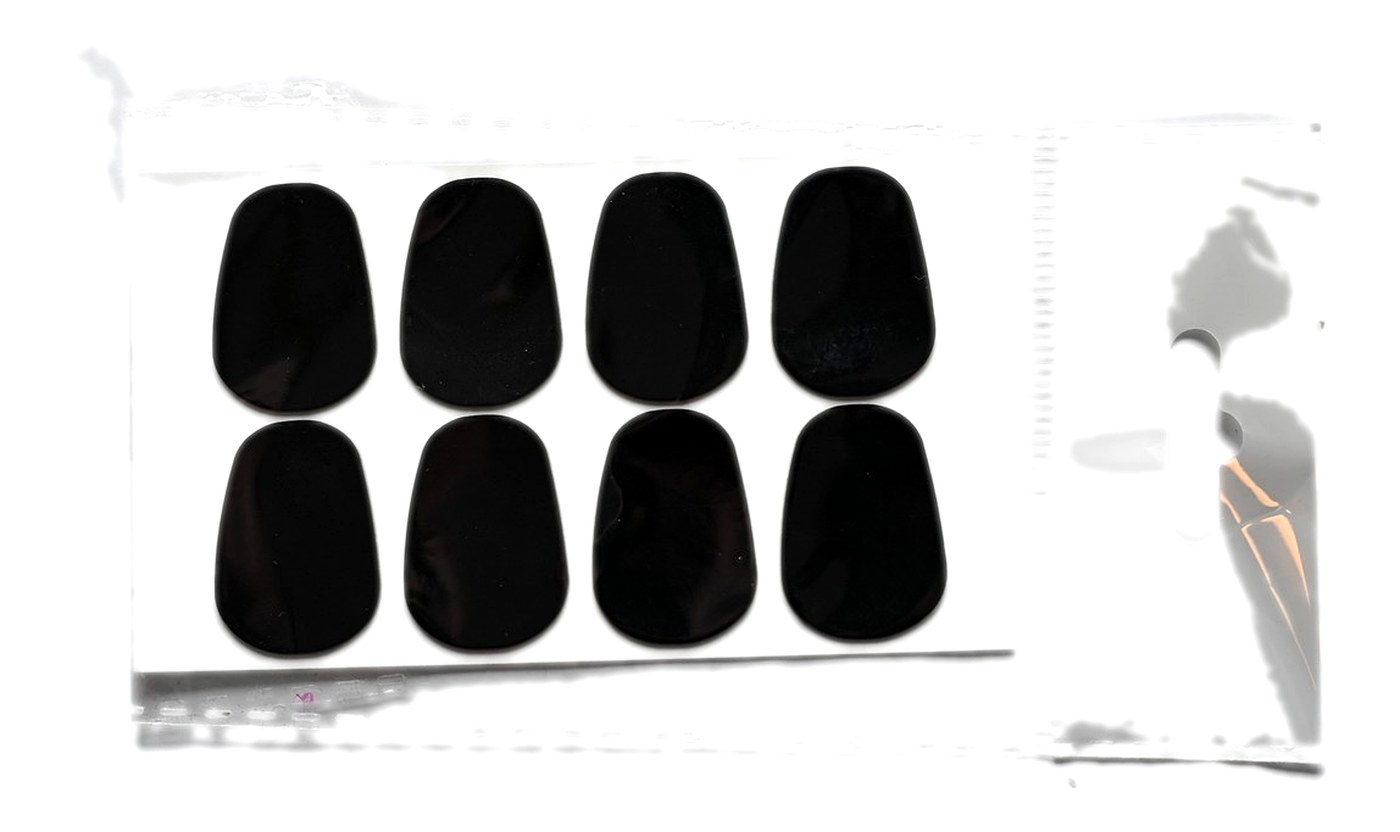 Bissplatten schwarz – 8er sheet 0,8mm